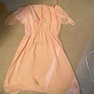 Beautiful peach sundress!